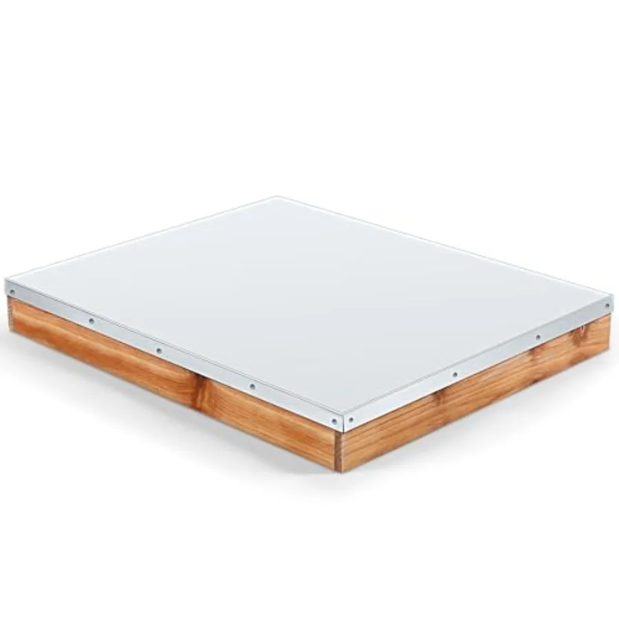 

Pcs Telescoping Bee Hive Cover 0 Frame Bee Hive Metal Cover for Beekeepers the Rain from Getting into the Part