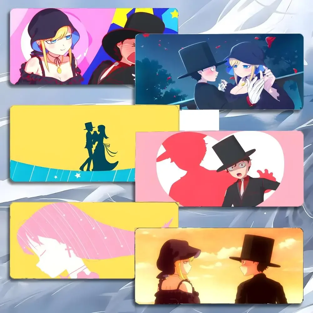 goth romance figurine T-The Duke of Death and His Maid Mouse Pad Mousepad Large Gaming LockEdge Thickened PC Table Desk Mat