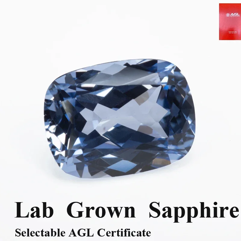 

Выращенный в лаборатории сапфир, прямоугольная форма подушки, цвет морщинистая, сделай сам, расширенные подвески, материалы для изготовления ювелирных изделий, сертификат