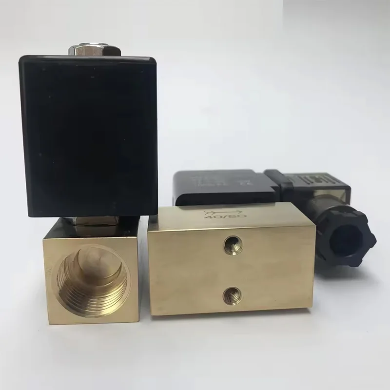 High Pressure Solenoid Valve 2Position 2 Way Normally Closed Pressure 8Mpa Water Valve Air Valve AC220VD JT22-02