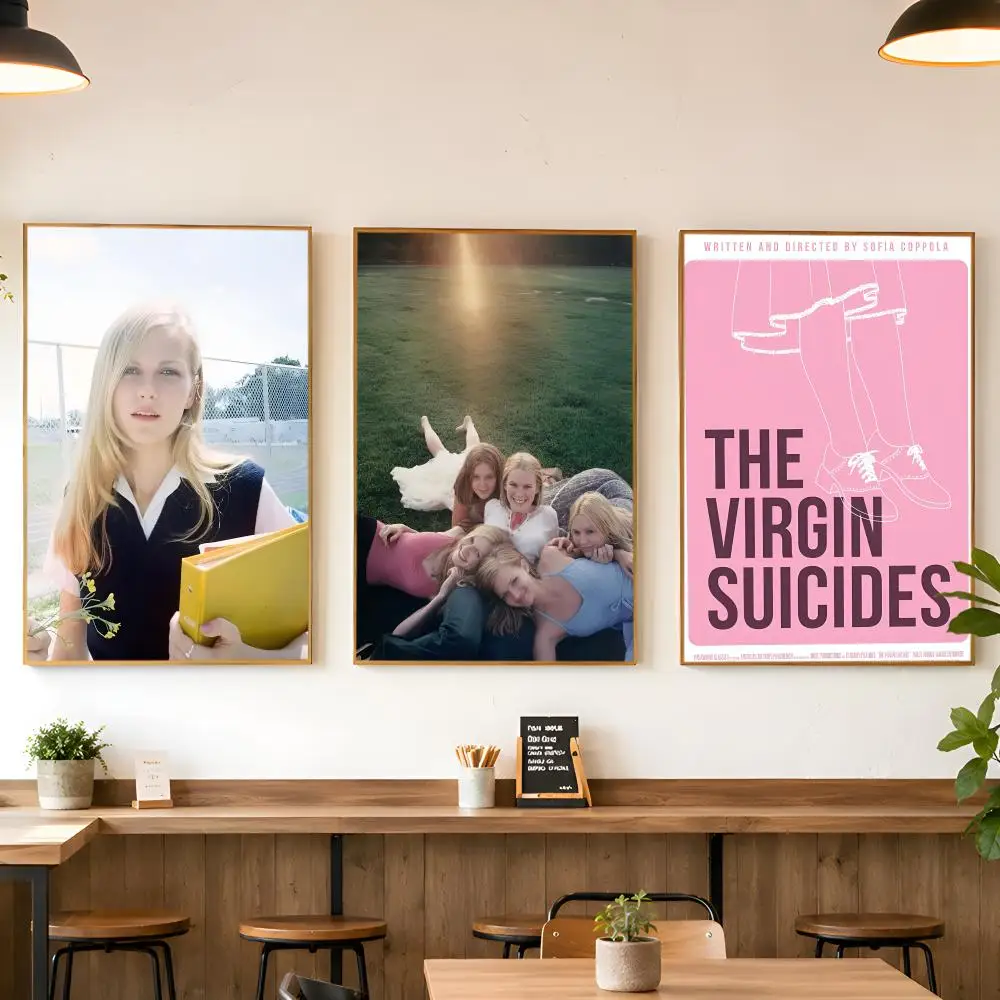 Classic Sofia Coppola Movie The Virgin Suicides Film Poster Matte Wall Peel And Stick Decor Bedroom Living Room Office Dorm Home