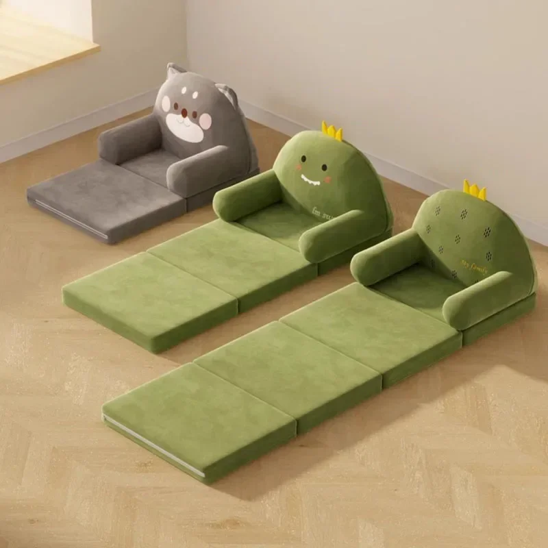 Pull Out Bed Single Living Room Sofa Floor Pouf Simple Multifunctional Living Room Sofa Small Armchair Salon Furniture