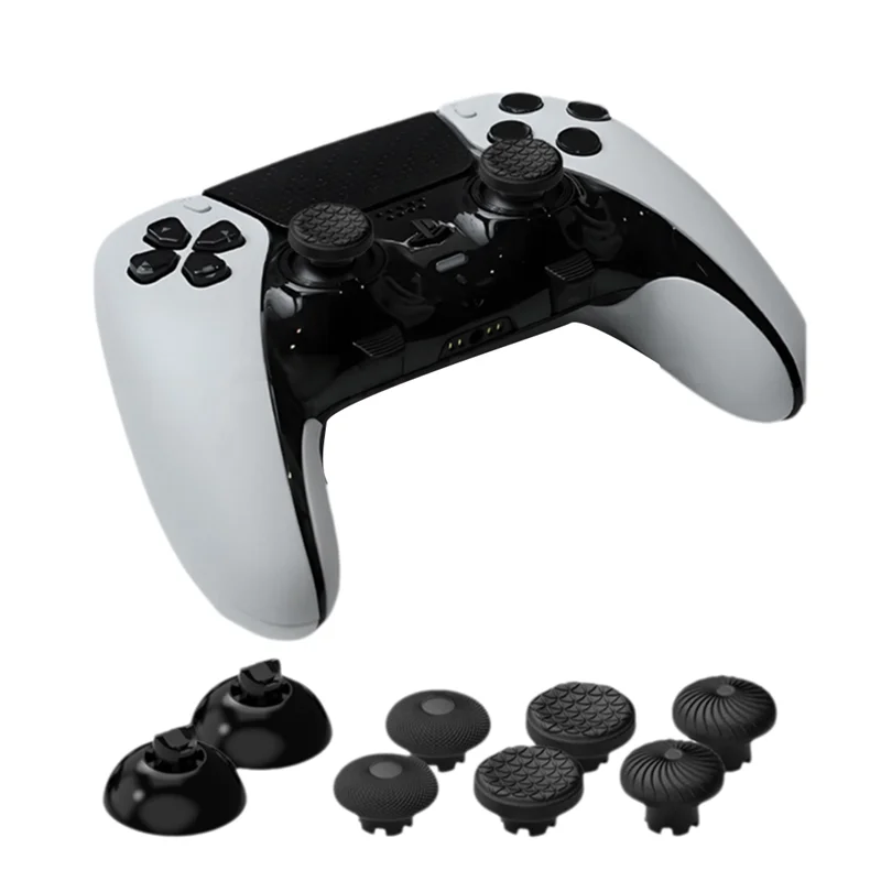 【ABUP】Каркерная крышка и набор аксессуаров для весла для PS5/PS4//Switch, ручки игрового контроллера, аксессуары для игрового контроллера