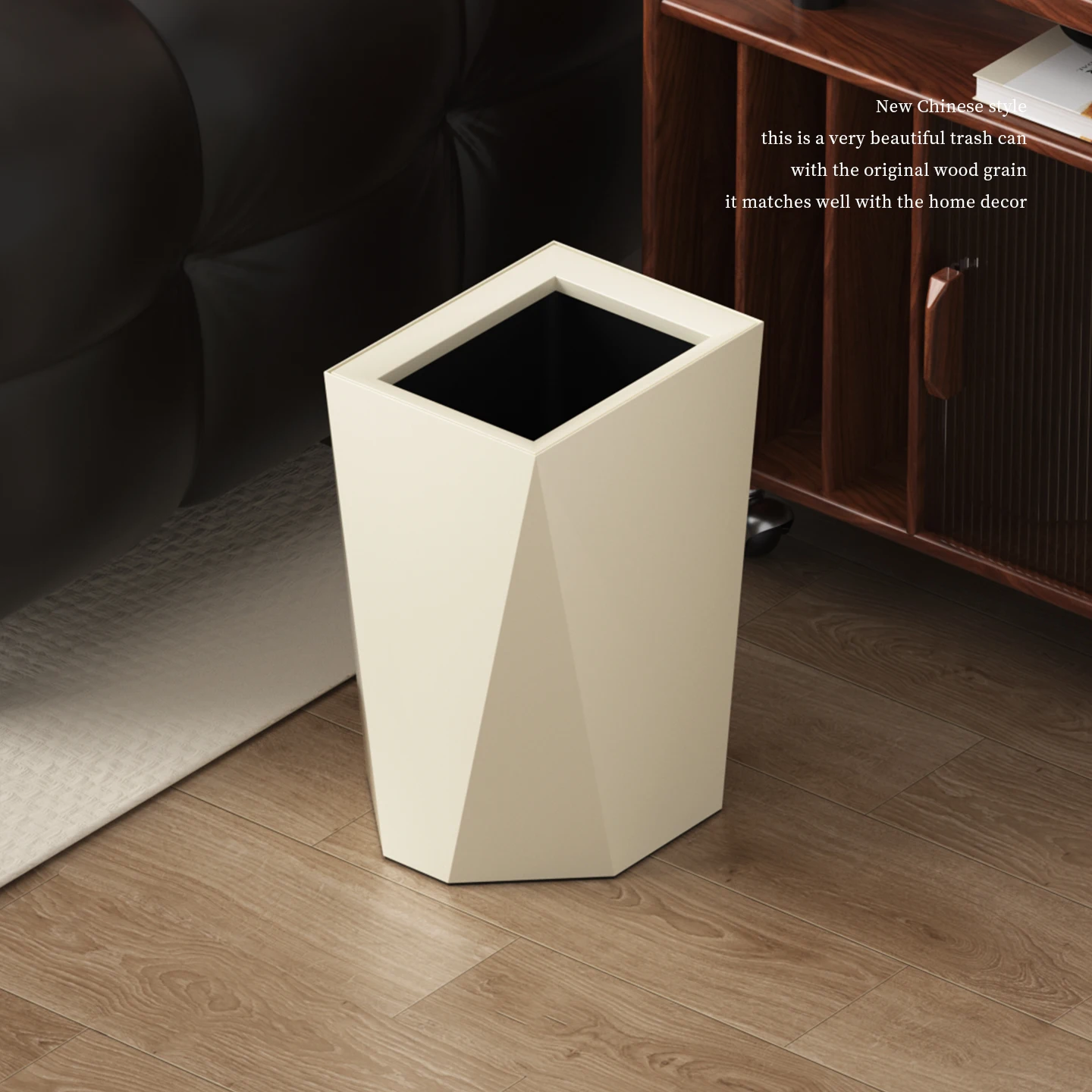 

Leasylife художественный мусорный бак для гостиной, металлический материал, стильный домашний мусорный бак для спальни, ванной комнаты, кухни, офиса, мусорная корзина