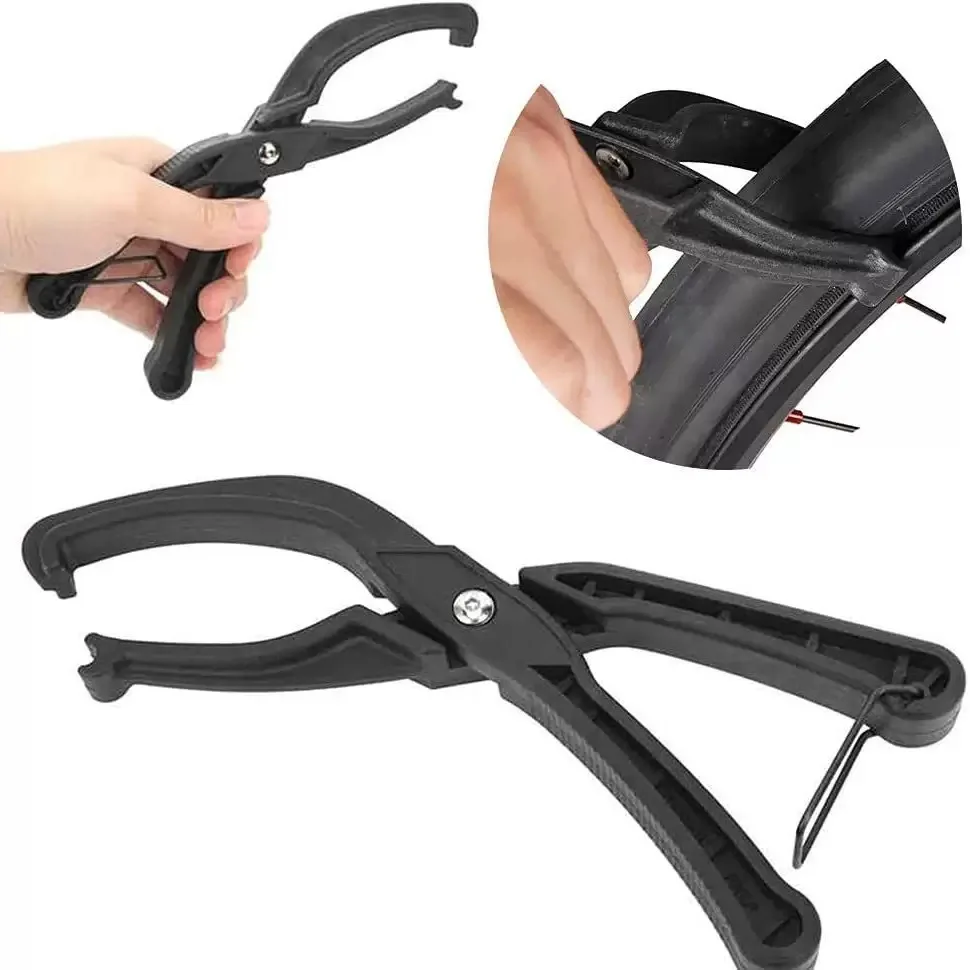 Repair Tool for Mountain Bike Tires; Durable Bicycle Tire Removal Clamp; Outdoor Cycling Pliers