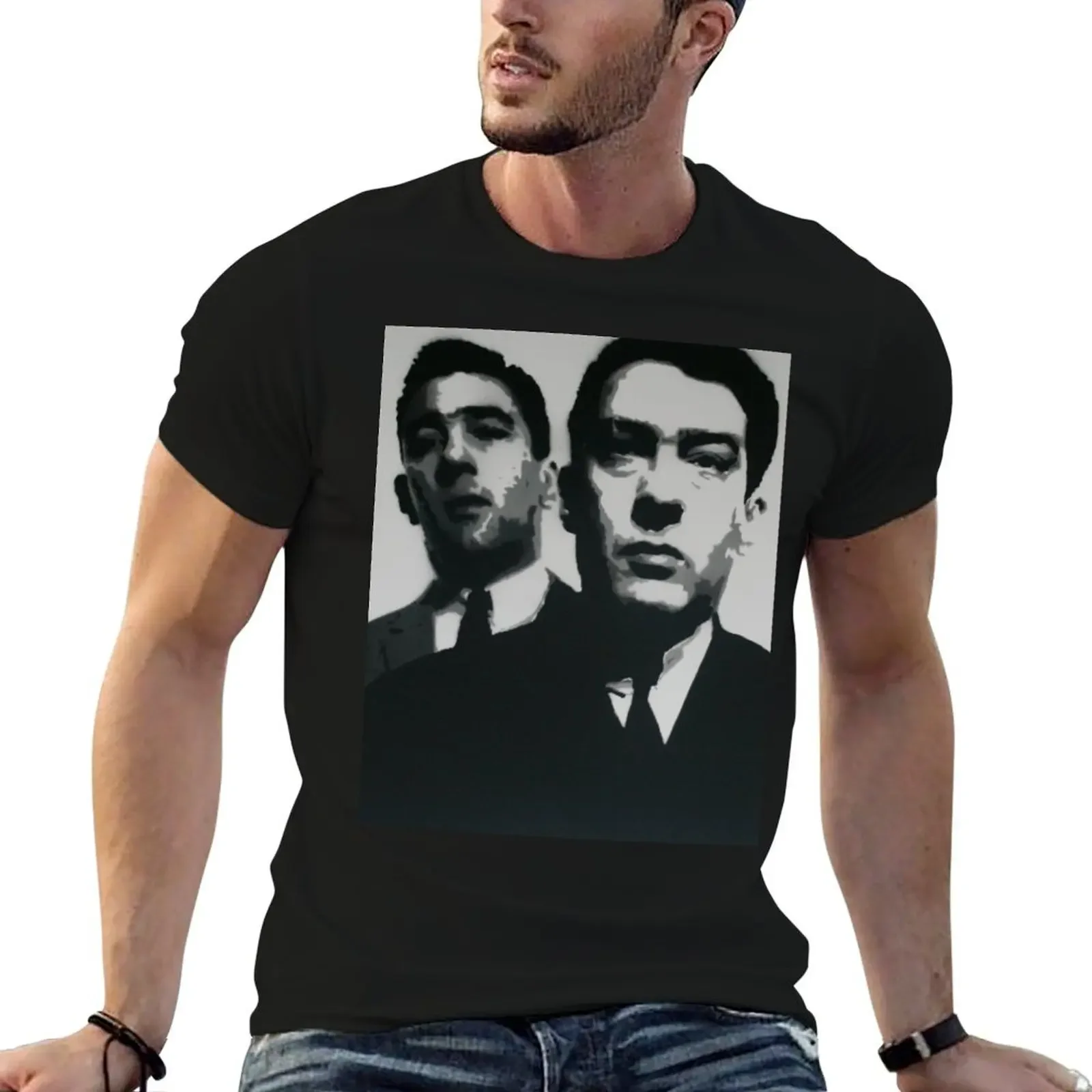 The Krays T-Shirt graphic shirts vintage t shirts sublime mens cotton t shirts