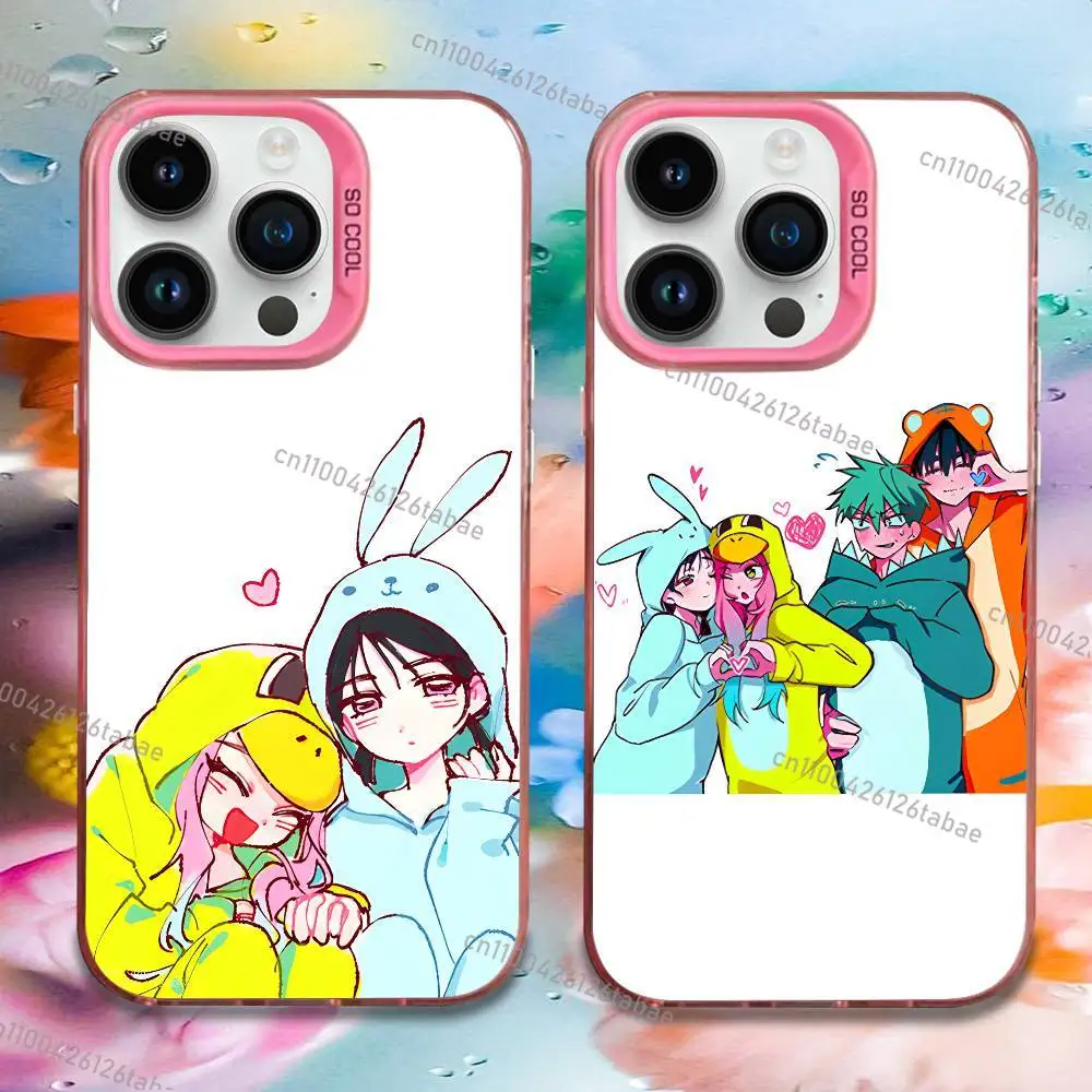 

HOT Cute A-Alien S-Stage Sua Mizi Phone Case For iPhone 17,16,15,14,13,12,11,Mini,Pro,E,MAX Pink Candy Matte Shockproof Cover