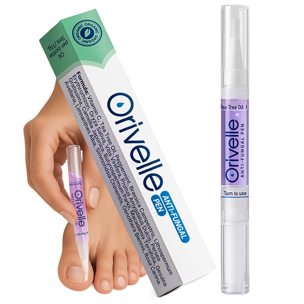 

3ml Nail Fungus Pen Nail Repair Strengthening Solution with Tea Tree Oil Improves Appearance of Discolored or Damaged Nails