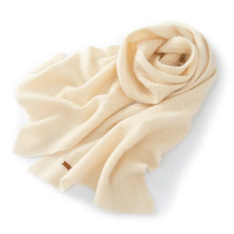 

Женский вязаный шарф из 100% чистого кашемира с текстурированным узором, зимний теплый, мягкий, уютный, модный, повседневный, теплый, аксессуар для холодной погоды