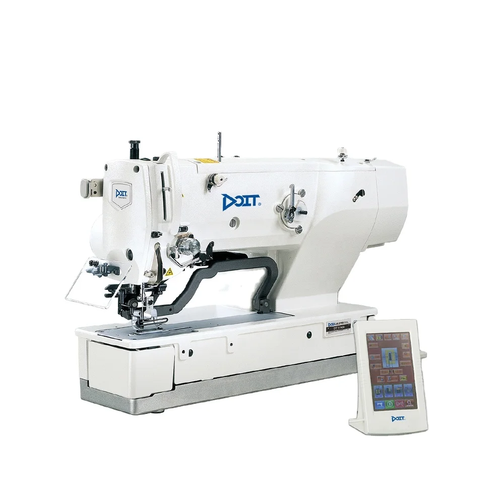DT 1790 Direct Drive Computerized Straight Button Holing Sewing Machine Industrial For Garment Price