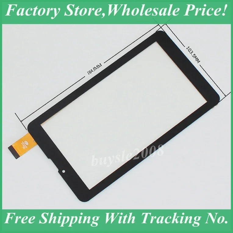 

3pcs/lot New 7" Explay Hit 3G Tablet Capacitive Touch Screen Panel Digitizer Glass Sensor replacement Free Shipping