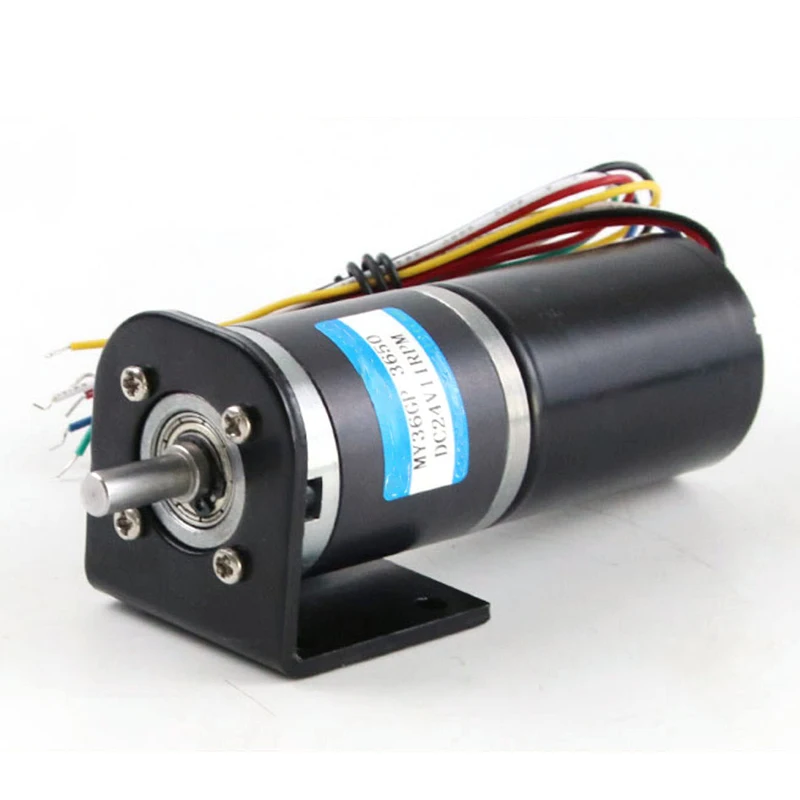 36GP-3650 Brushless DC Reduction Motor 12V 24V Planetary Gear Low-speed 11-1538RPM Speed Regulation Large Torque Small Motor