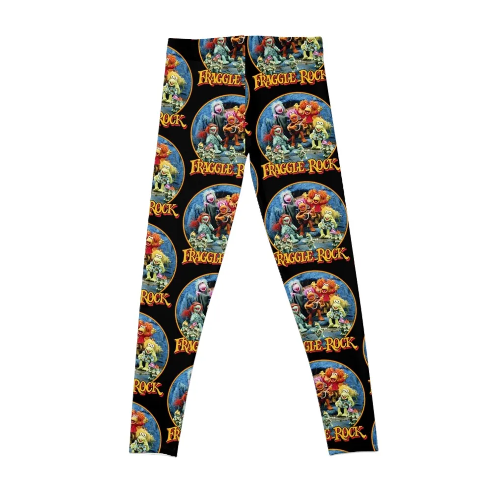 Fraggle Rock Leggings Women sportwear sporty woman push up Sports pants woman Womens Leggings