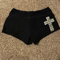 Gothic Y2K Shorts Harajuku Graphic Print Retro Hot pants Streetwear Hip Hop Unique Pants Cool Punk Crop Shorts Fashion CozyFit​
