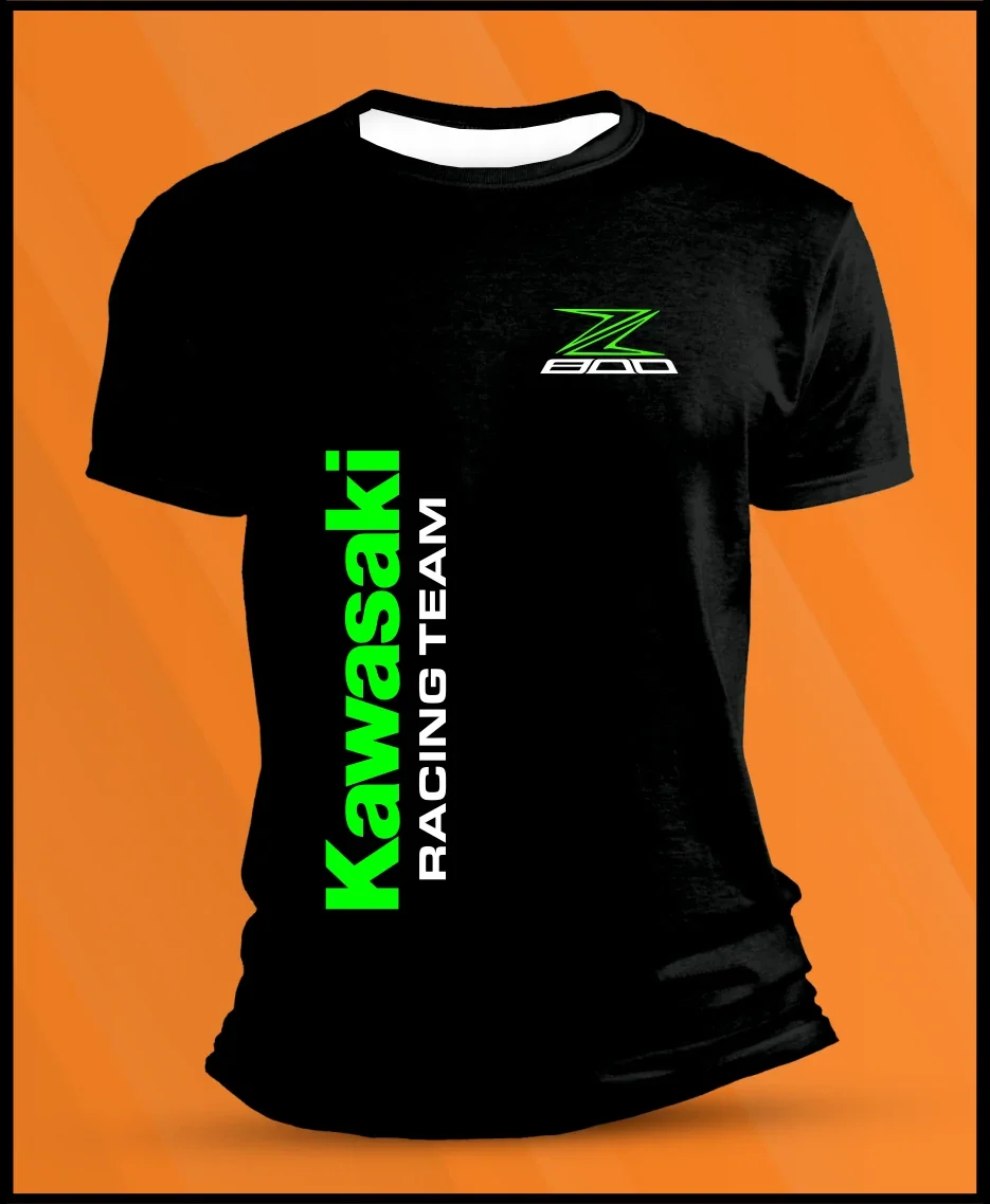 

Kawasaki Summer Outdoor Sports Popular Quick Drying Breathable Motorcycle T-shirt Thin Motorcycle Sports Comfortable T-shirt