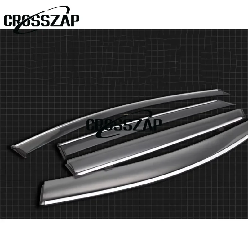 

CrossZap для VW Sharan 2012 ~ 2019 оконный козырек, вентиляционный козырек от дождя, защита от солнца, дефлектор, навесы, чехлы, автомобильные аксессуары