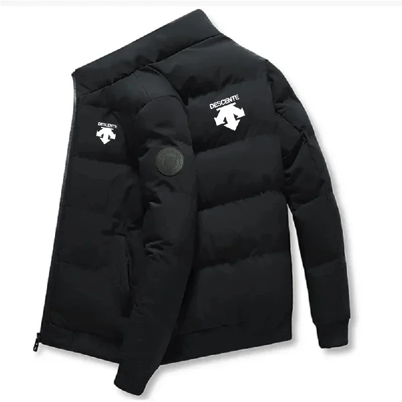 2026 New Men Cotton Parka Jacket, Thick Warm Cold Proof Waterproof Hooded Coat Winter Casual Outerwear