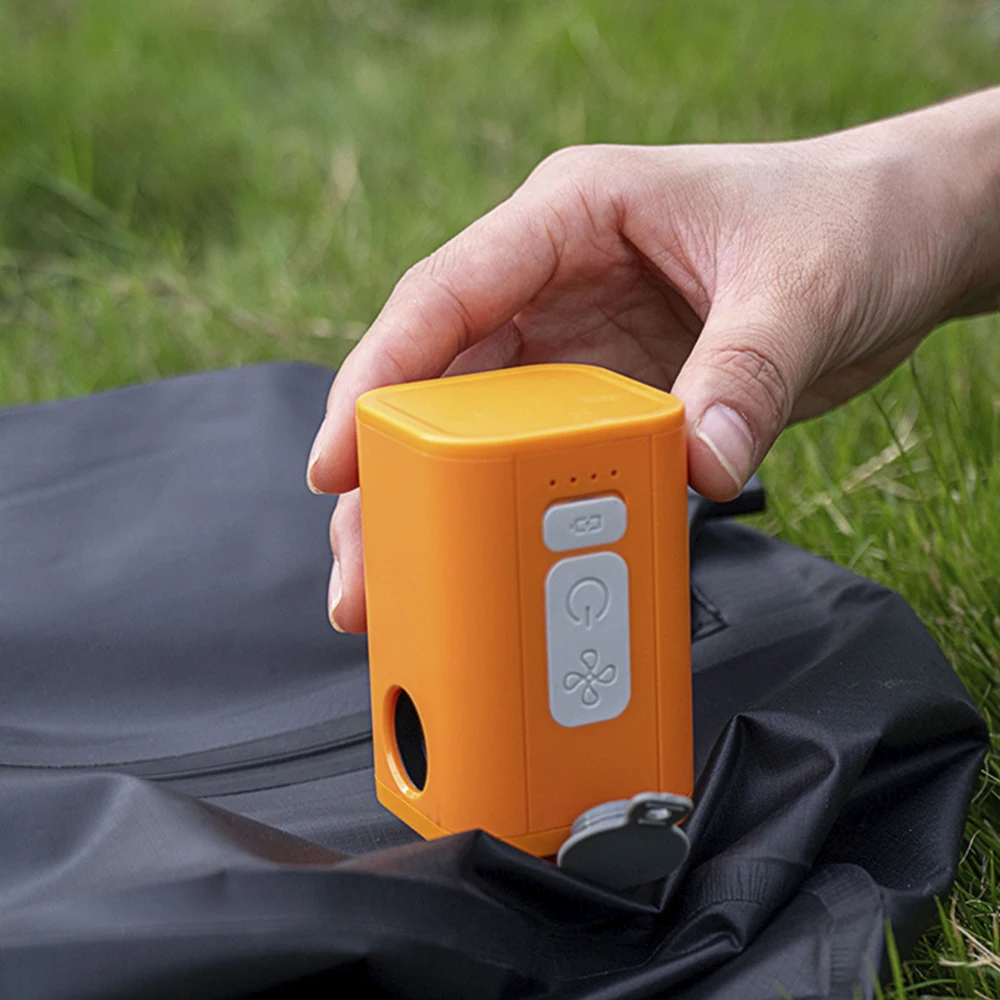 1PC Portable Air Pump Convenient Storage For Inflate Sports Equipment Pool Floats Air Mattresses And Camping Gear 2400mAh - view 6
