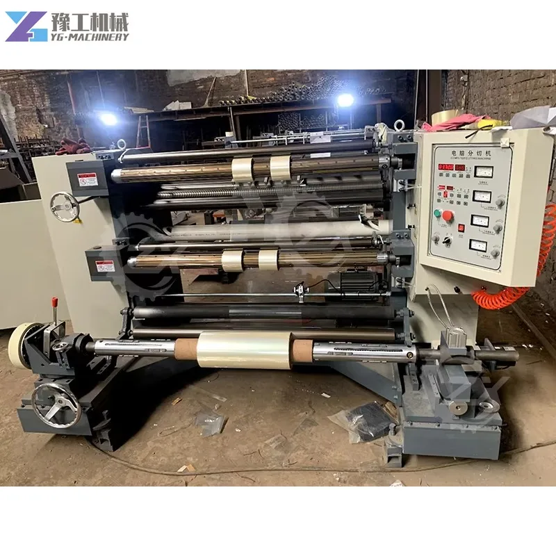 Industrial Paper Slitting Machine Quality Thermal Paper Cutting Machine Roll Slitting Easy Operate Paper Cutting Machine Price