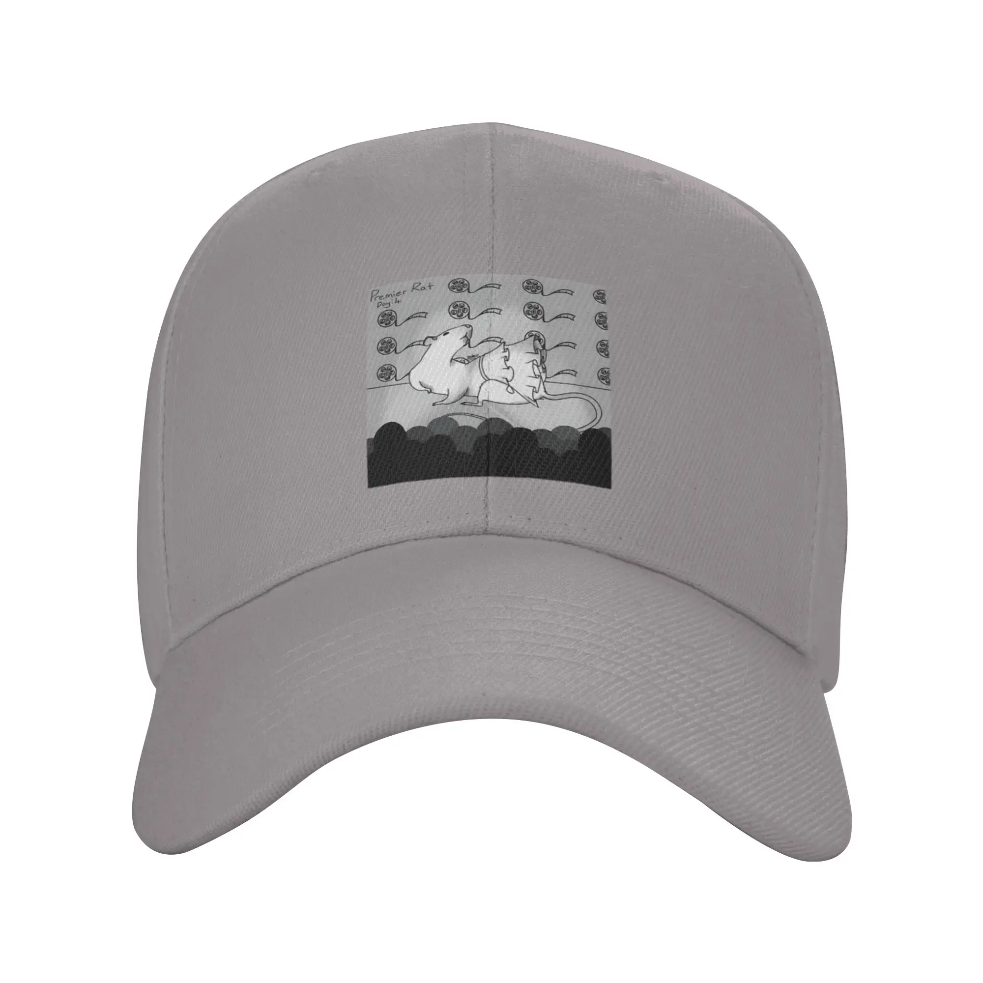Hot Sale Premier Rat Day Four Movie Premiere Illustration Baseball Cap  Travel Essential Cap Women's  Skateboarding Cap Women's