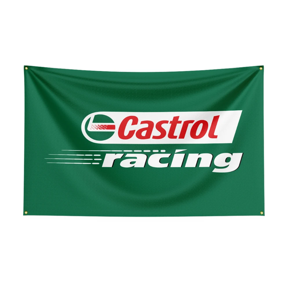 

3x5 Fts Castrols Racing Oil Flag for Decor