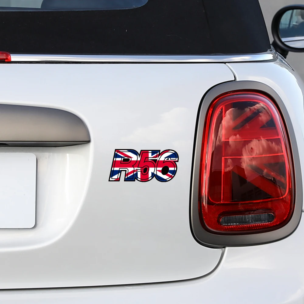 Car Model Sticker For Mini Cooper S R56 R56 F56 Window Bumper Sticker Vinyl Film PVC Decal Decorative Declas Auto Accessories