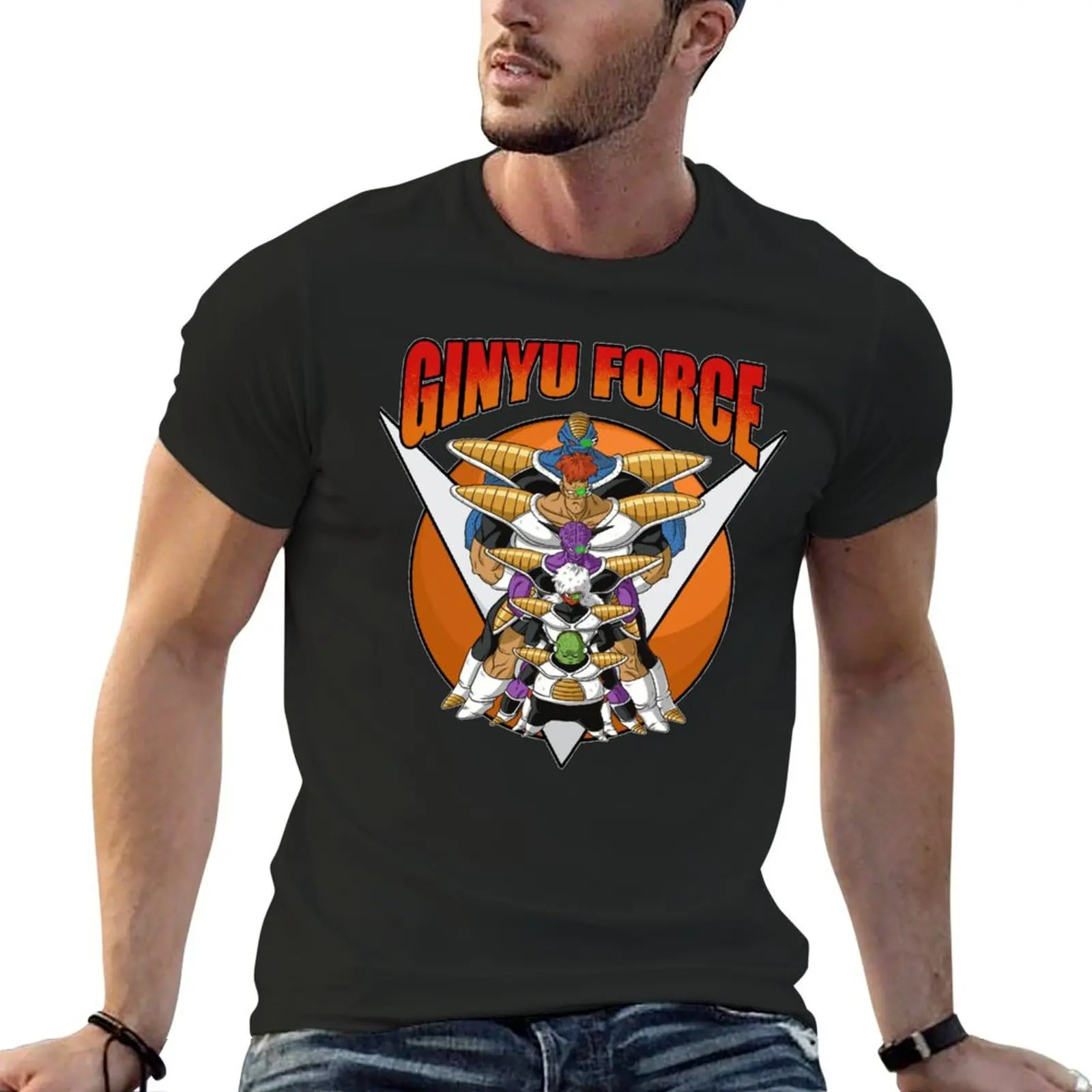 ginyu force squad T-Shirt vintage sublime shirts graphic korean fashion mens t shirts pack