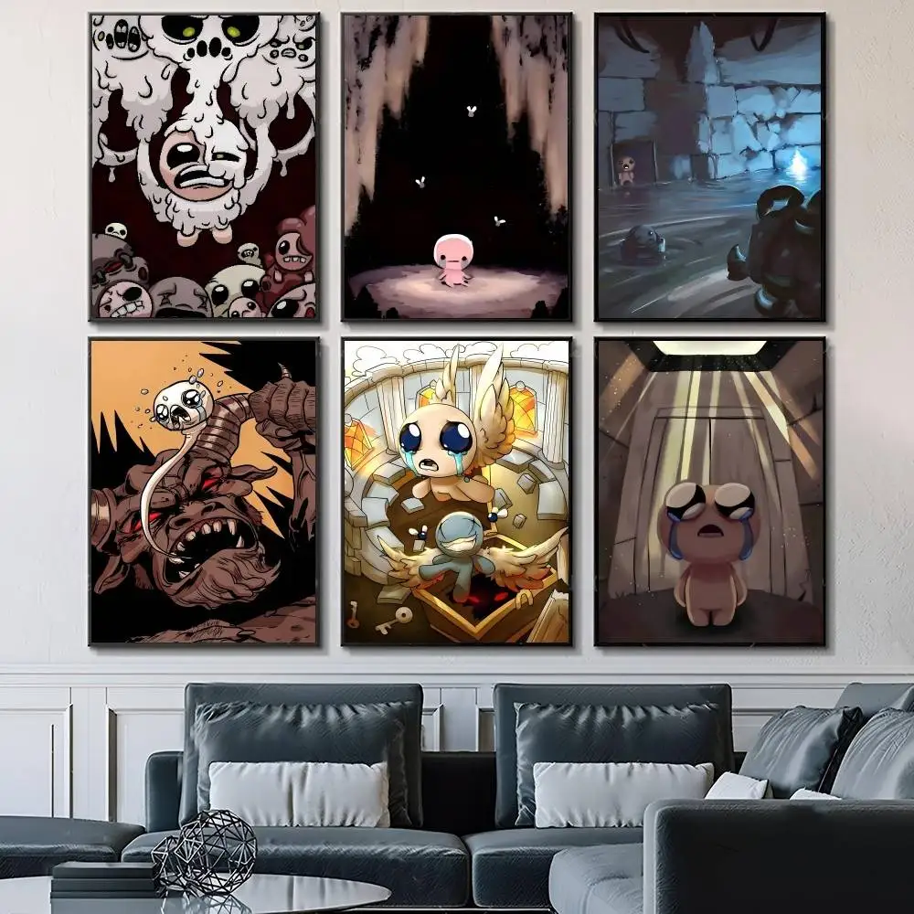 Game The Binding Of Isaac Posters Fancy Wall Sticker for Living Room Bar Decoration Wall Decor
