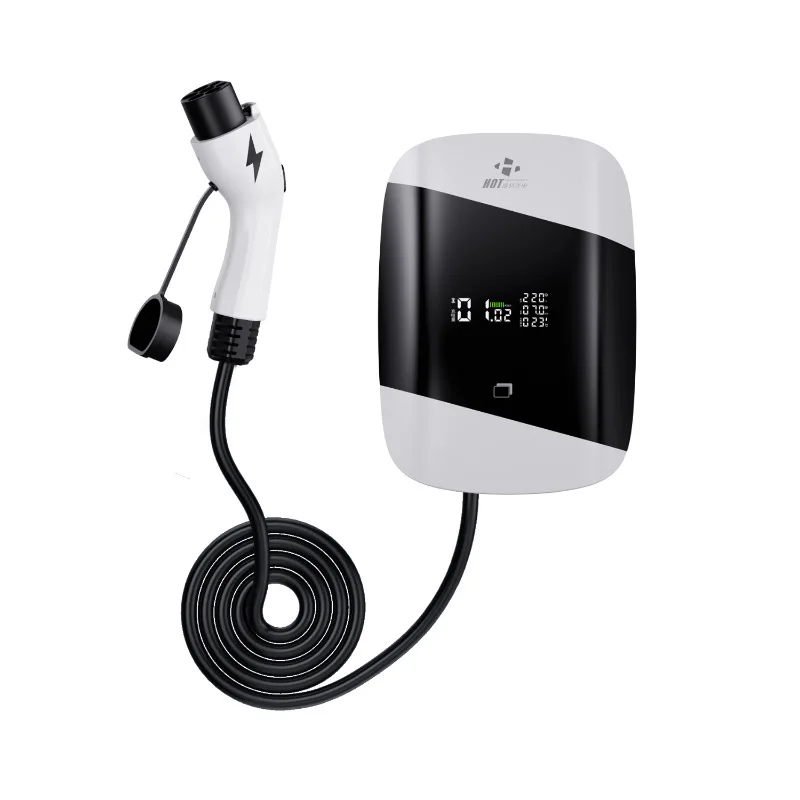 7Kw 32A Ev Charger Type 2 Ac Wall Or Pole Mounted Electric Vehicle Charging Station For Fast Charging With Rfid Home Use