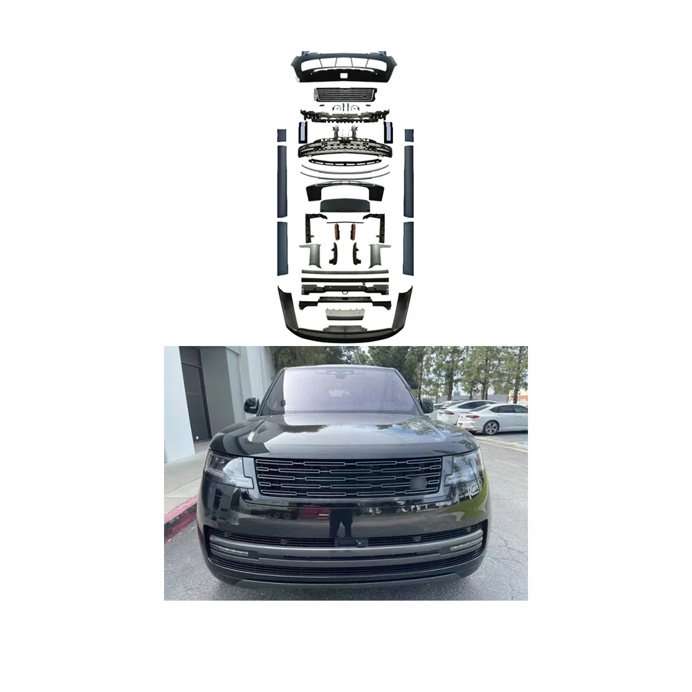 

Обновленный комплект Facelift для Land Rover Range Rover Vogue 2018-2022 L 405–2023–2024 L460 с комплектом фар