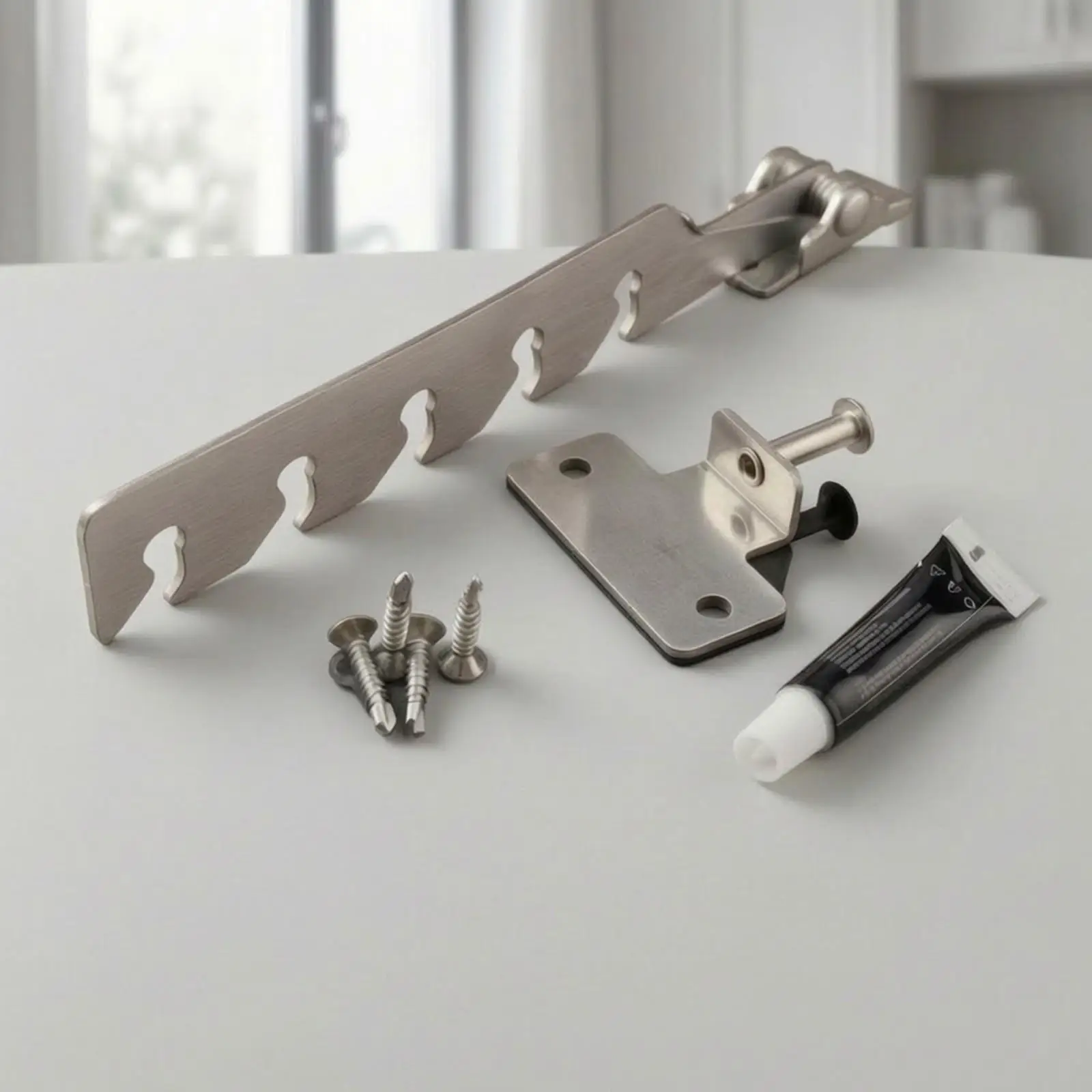 Adjustable Window Hook Bracket Stainless Steel Window Stay Holder for Sash Window Limiter Lock Aluminum Window Support Safety