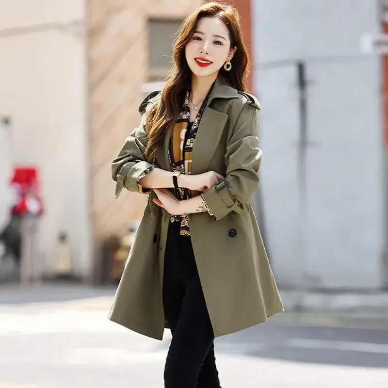 Long Women's Windbreaker Jackets Blouson Female Coat Warm Winter on Sale Cheap Clothes 2024 Offers Luxury Loose Casual Parkas Xl