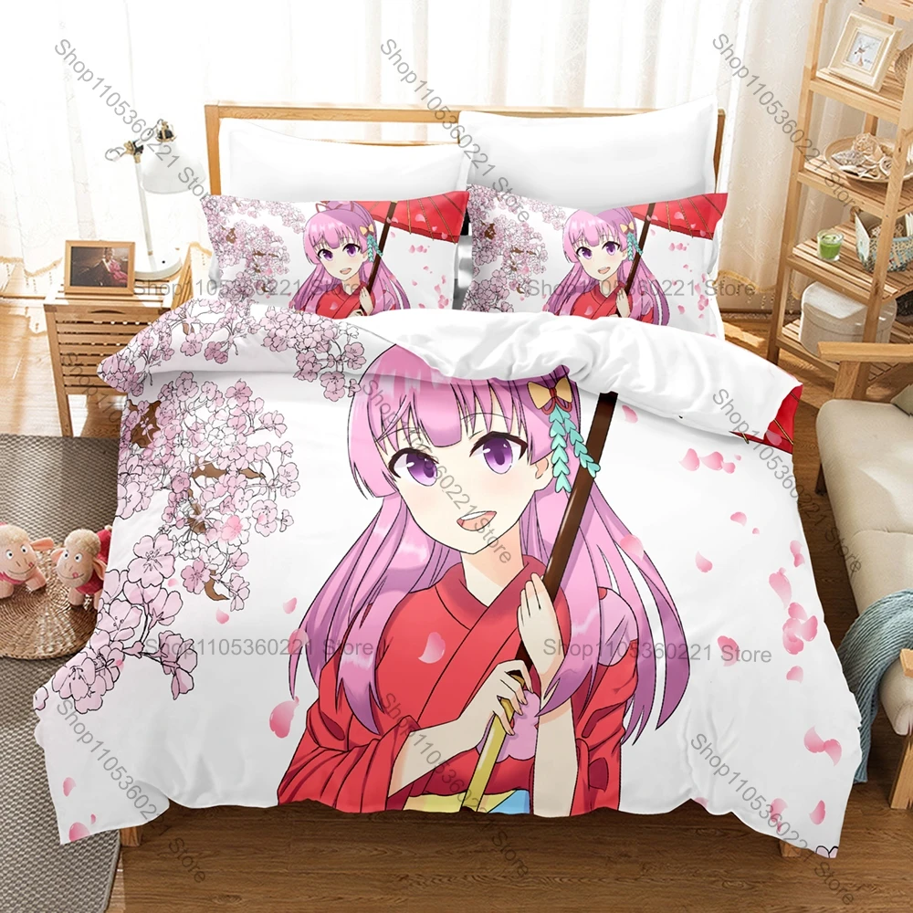 OreShura Fan Merch Duvet Cover + 2 Pillowcases, Stylish Art Print Bedding for Anime Enthusiasts Collection