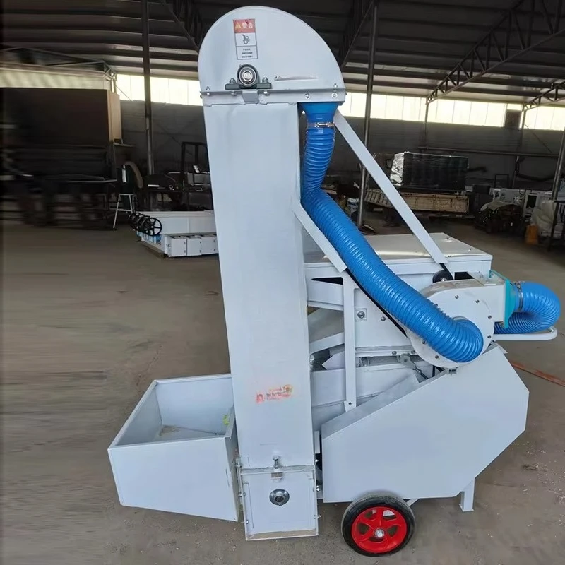 Multi-function Seed Cleaner Grain Seed Grading Machine Small Mobile Seed Selector for Wheat Maize Paddy Sesame