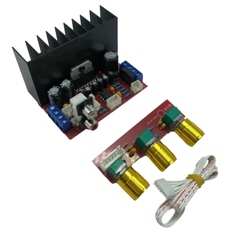 لوحة مضخم صوت رقمي ، مضخم صوت عالي الطاقة ، 10 واط × 2 ، 30 واط × 1 ماكس ، TDA7377 ، 3 قنوات