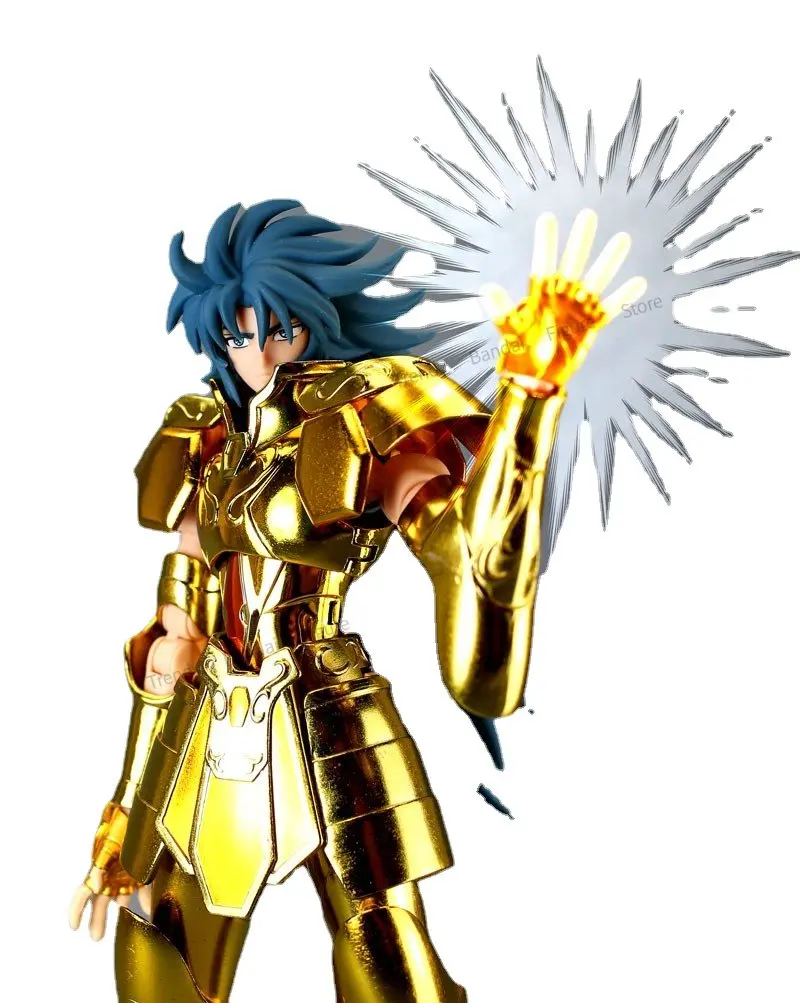 In Stock MC Gemini Saga Reprint 2 Heads Anime 24K Gold Fighter Saint Seiya Myth Cloth EX Action Figure Anime Model Free Shipping