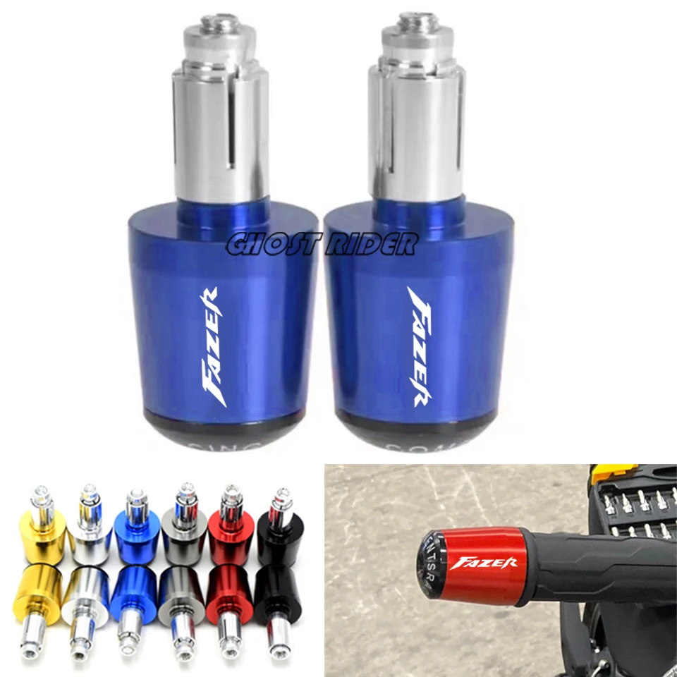 For Yamaha FZS 600 FZS600 Fazer 1998-2003 1999 2000 2001 Motorcycle Accessories Handlebar Grips Ends Handle Bar Cap End Plug