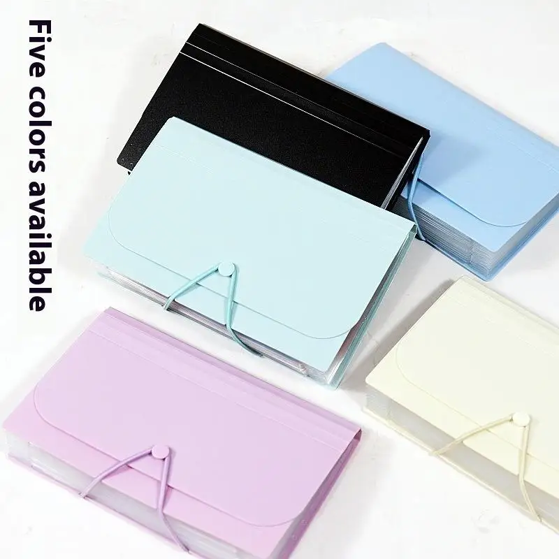Z.A6 Organ Bag Rectangular Nail Art Stamping Plate Holder 7Slot Empty Template Storage Organizer Booklet Nail Plate CaseManicure