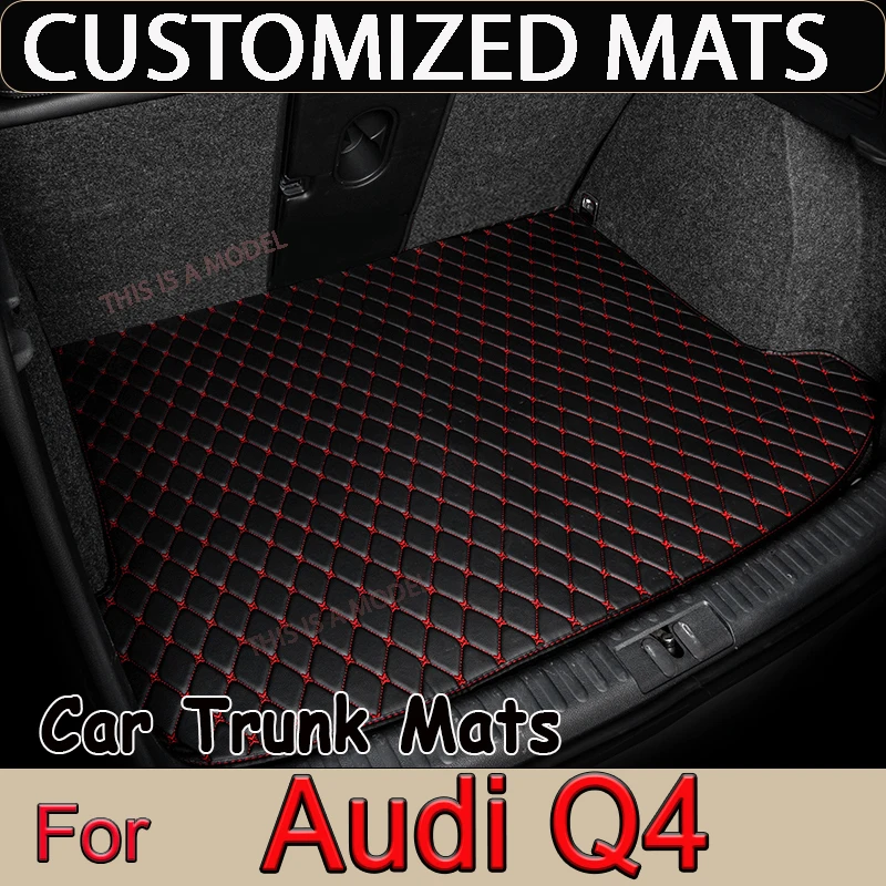 

Car trunk mat for Audi Q4 2022 2023 cargo liner carpet interior accessories cover