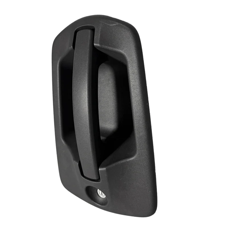 

New 1Pair Black Exterior Door Handle Keyhole For Freightliner Cascadia 18-24 A1867004005 A18-67004-006 A18-67004-007