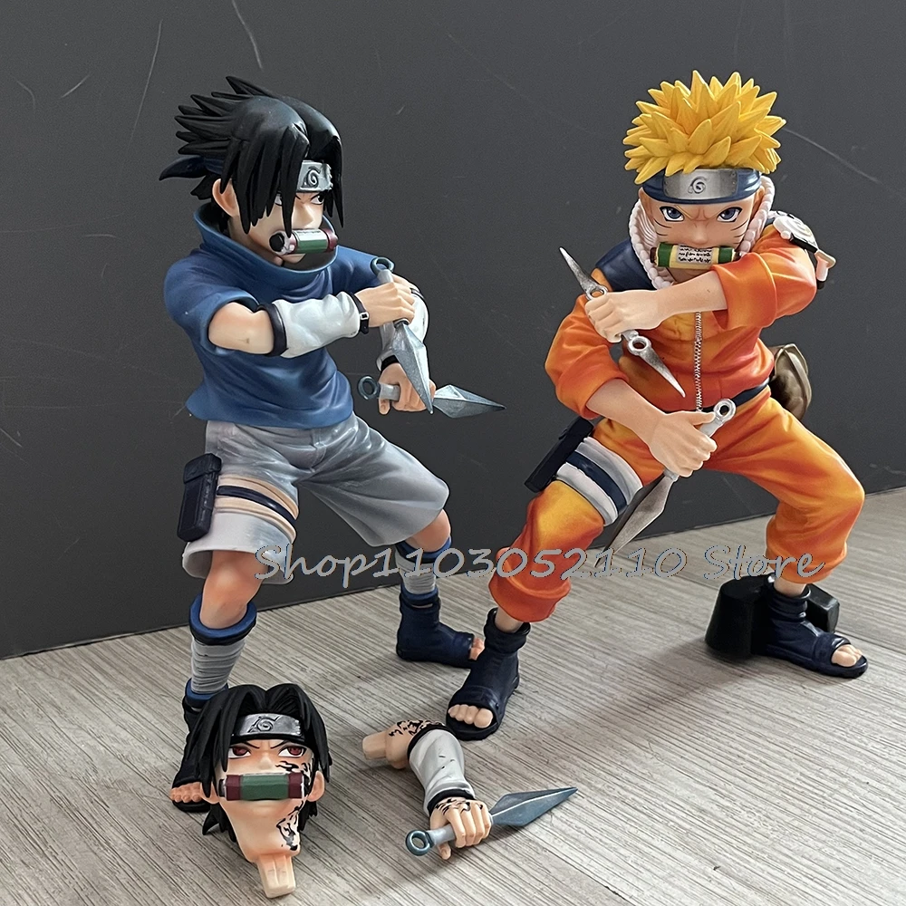

Naruto Uchiha Sasuke Uzumaki Figure Anime Naruto Zhenyi Handmade Figure Model Collection Toy Doll Birthday Gifts