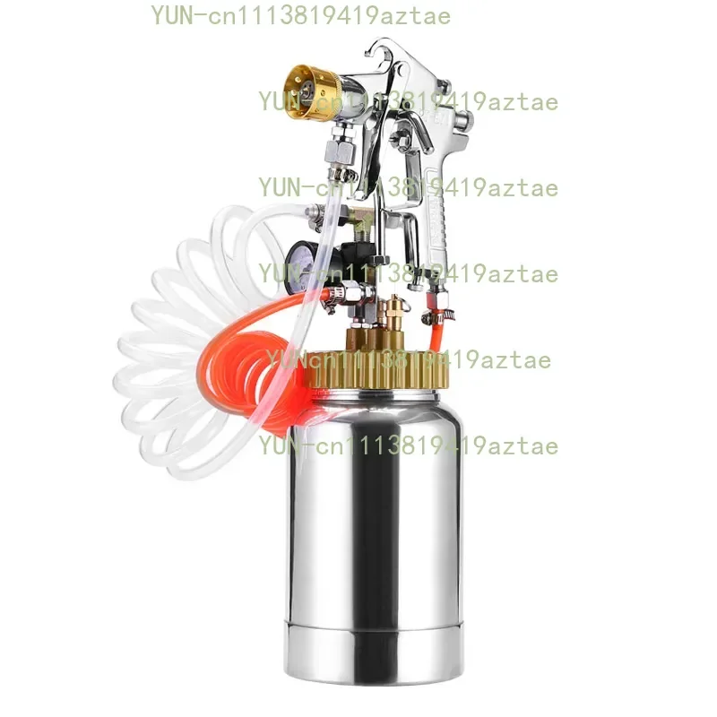2L Pressure Tank Sprayer Latex Paint Spray Gun Commercial Marble Colorful Paint Water-in-water Spray Gun