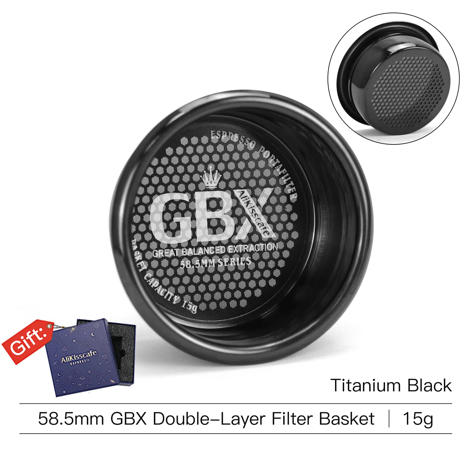 Kaffee Filter Korb 58MM AEX Präzise 18g 22g Puck Bildschirm Für Boden Siebträger Espresso Maschine Zubehör barista Werkzeuge