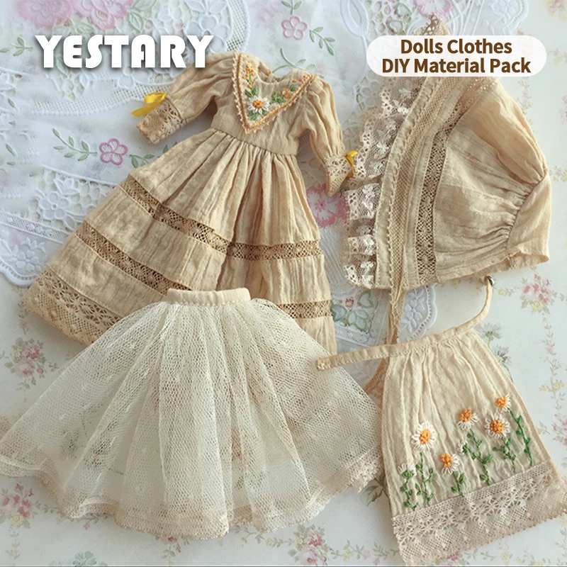 

YESTARY Blythe Одежда DIY Материал Пакет BJD аксессуары для кукол одежда 1/6 OB24 Obitsu11 яркая Одежда DIY игрушки для девочек