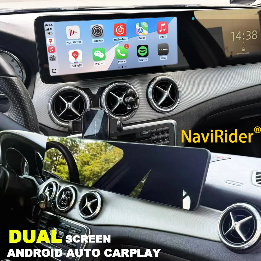 

Автомобильный радиоприемник для Mercedes Benz A Class W176 Carplay Android Auto с сенсорным экраном, автомобильные интеллектуальные системы, GPS-навигация, видеоплеер