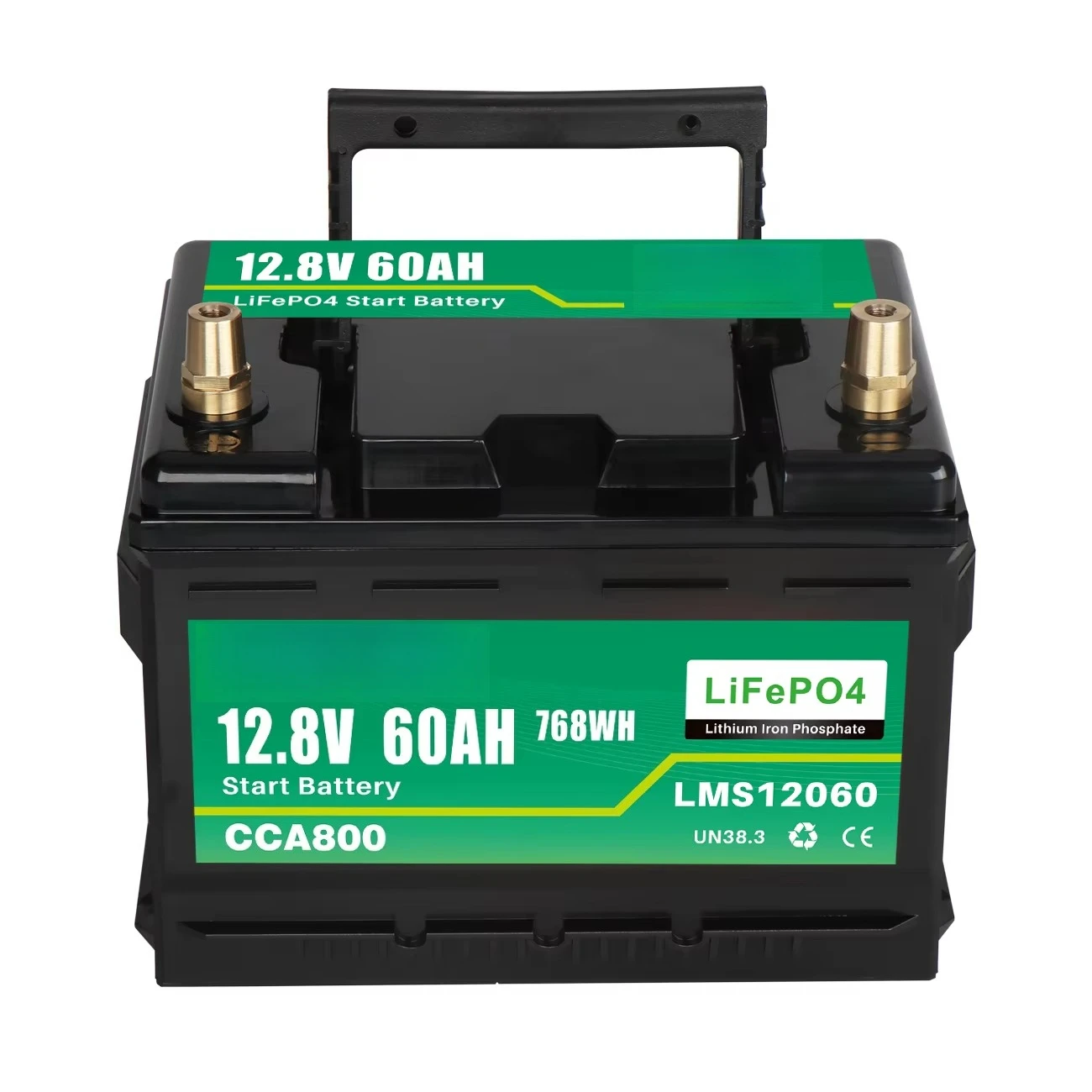 Lithium Battery High Power Starting Batteries CCA 800 12v 60ah Car Battery