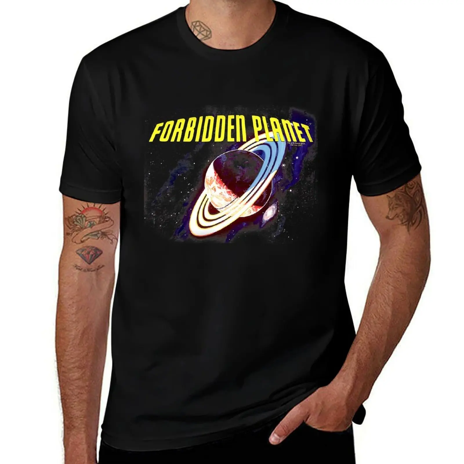 

Forbidden Planet Planet T-Shirt Holiday All Match T-Shirt