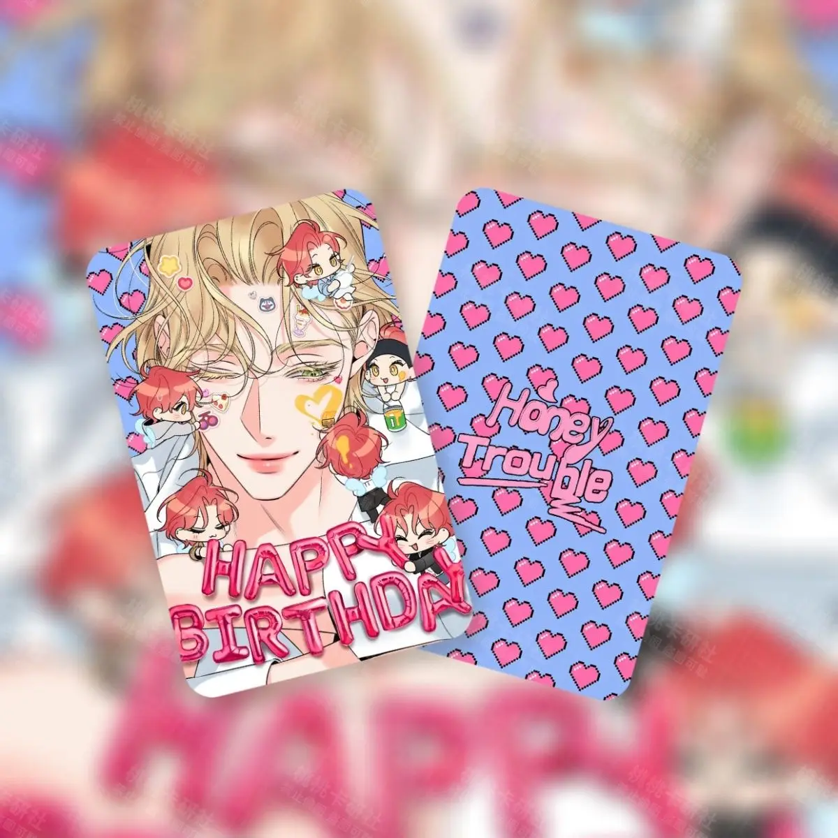 Anime Honey Trouble Bl Small Card Woo Lomo Photo Cards Jih Accessories Goods Collection Ornament Exquisite Gift for Friends Fans