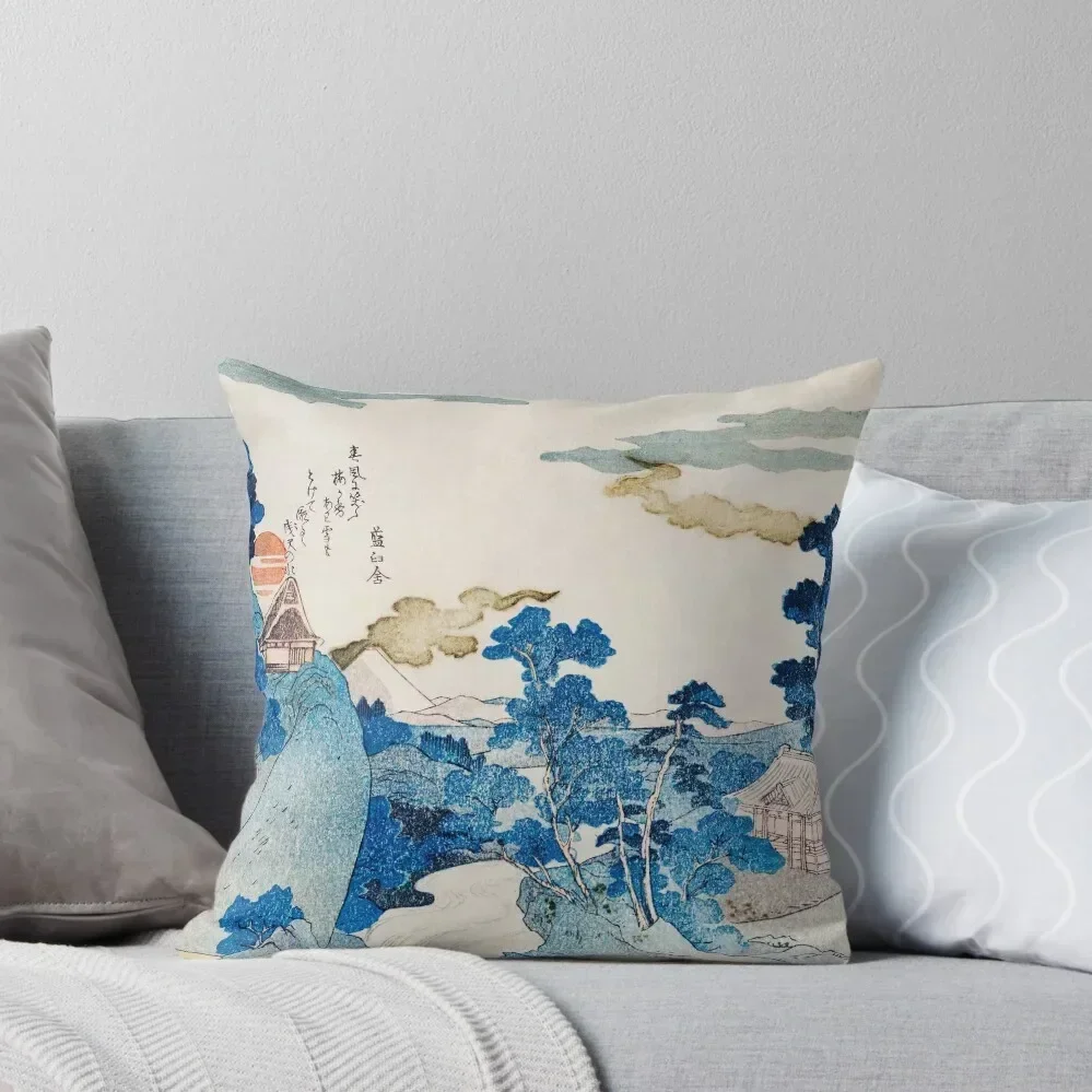 

Fuji no Yukei by Utagawa Kuniyoshi (1798-1861) Woodblock Throw Pillow Anime christmas cushions covers pillow