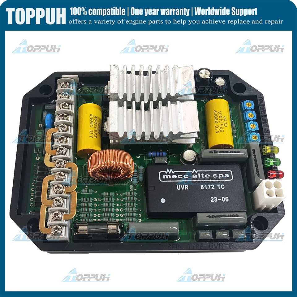 1pc New AVR UVR6 Generator Automatic Voltage Regulator UVR8172 AVR